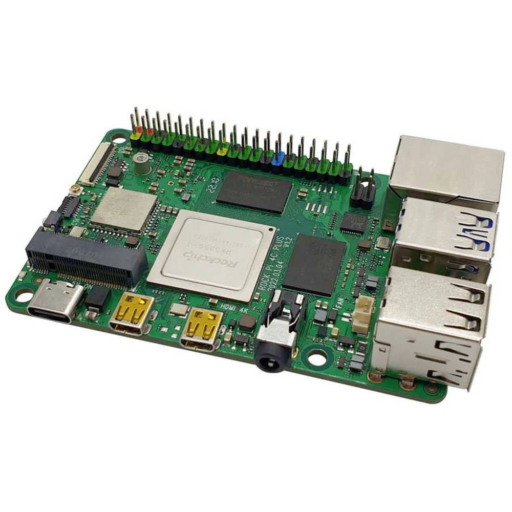 Radxa Rock 4 C+ 4 Go résout les lenteurs de compilation avec ses 6 cœurs 2.4 GHz