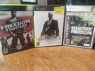 Lot Of 3 Xbox Games Lot Bundle Hitman2,Ghost Recon, Freedom Fighters Vg