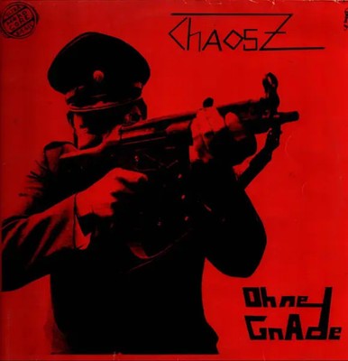 Chaos Z Ohne Gnade 1st Press LP With Misspell KREIG & Small Dead