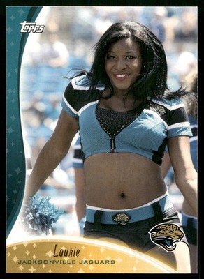 Laurie - 2009 Topps NFL Cheerleaders Jacksonville Jaguars Football #C6