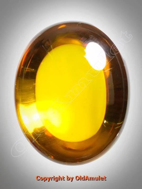 黄色椭圆形纳加眼 + Pandents 泰国圣护身符宝石 100% 真品 M 码 — 第 2/4 张图片