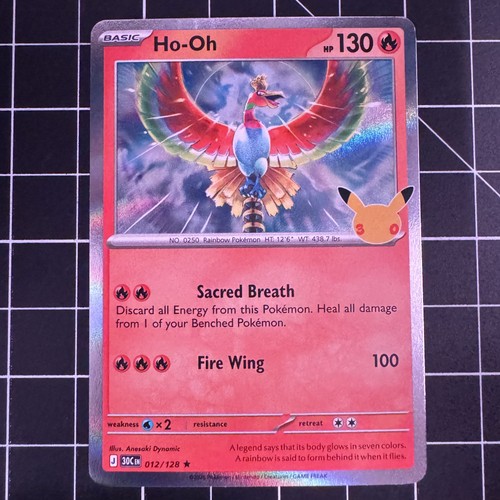 Ho-Oh 012/128 30th Celebration R Holo NM Pokémon — English