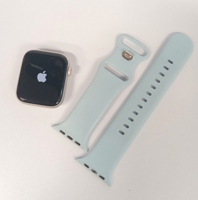 Apple Watch SE 2nd Gen 44mm (Starlight, Unlocked) *Scratches* Full Function!