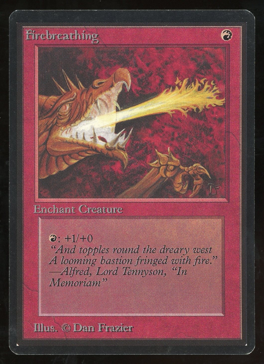 1993 MTG Magic the Gathering Beta Firebreathing NM Raw TCG Gaming Card