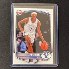 ⚙️BN 2025-26 TOPPS BOWMAN U BASE 1ST AJ DYBANTSA