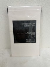 Hudson Park Egyptian Cotton Standard 2 Pillowcases Vanilla Sky NEW