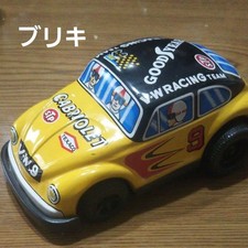 Vintage Japanese Tin Toy Car Volkswagen Showa Era