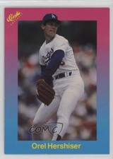 1989 Classic Update Pink/Light Blue Travel Edition Orel Hershiser #1 1a5z