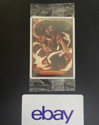 HAZBIN HOTEL TRADING CARDS IT'S A DEAL PROMO CARD (PR-26) IN HAND