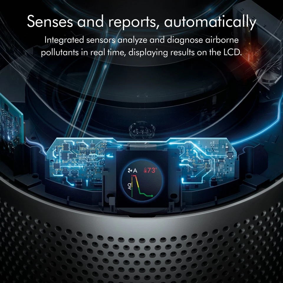 Dyson HP07 Purifier Hot + Cool™ Fan | White/Silver | Refurbished - Image 3 of 4