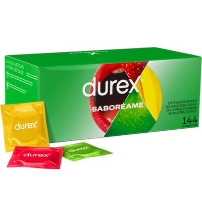 Durex Genussfrüchte Pleasure Fruits   144 Kondome für fruchtig-frischen Spaß!