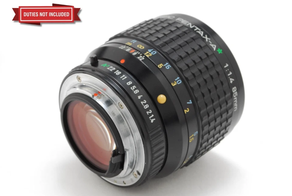 [Exc+5] SMC PENTAX-A* 85mm F/1.4 Green Star MF Lens From JAPAN - Image 4 of 4