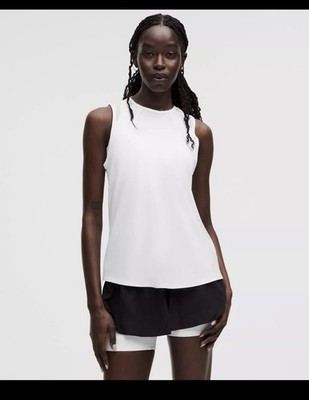 Lululemon Size 4 Sculpt Tank Top, White, NWT