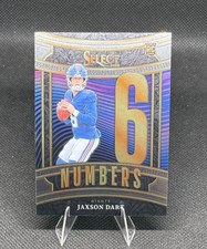 2025 Panini Select - Select Numbers Jaxson Dart #16 (RC)