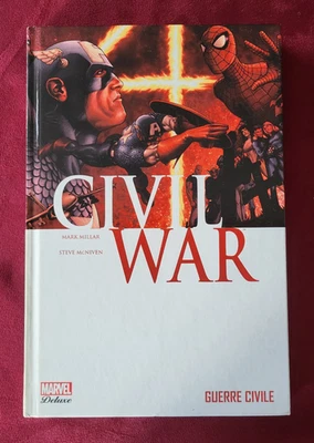 MARVEL DELUXE -CIVIL WAR TOME 1 (2016)- PANINI COMICS - CAPTAIN AMERICA IRON MAN - Photo 1/4