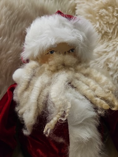 Figurina imbottita OVERLY RAKER 1989 ARTIGIANALE collezione Little St Nick - Foto 2 di 9