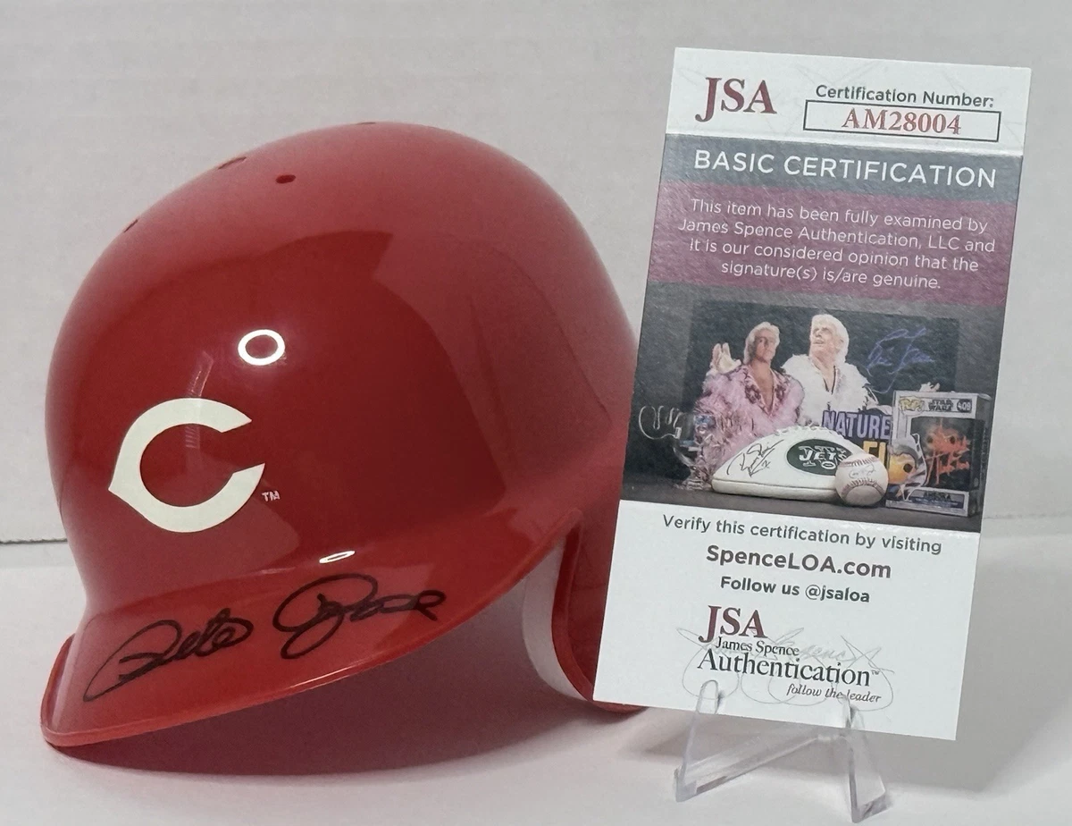 Pete Rose Baseball MLB Original Autographed Helmets for sale | eBay