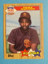 Tony Gwynn 1987 Topps All Star--#599 San Diego Padres-- NM++   FREE DELIVERY