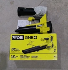 Ryobi ONE+ 18V 350CFM 100MPH Blower Kit PCLLB01K - NEW Open Box, TOOL ONLY *READ