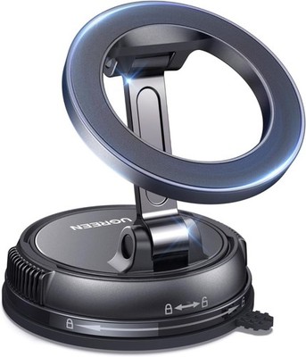 UGREEN Magsafe Autohalterung, [22xN55 & 80 LBS] 2500gf Vakuum Magnet Handyhalter