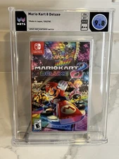 Mario Kart 8 Deluxe - 2017 Nintendo Switch - WATA GRADED 9.8 A++