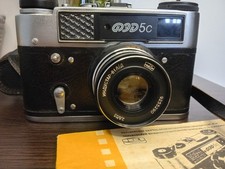 FED 5c Rangefinder Film Camera; Industar-61