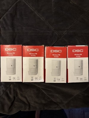 BN Open Box Lot Of 4 DSC WS4904 Wireless Motion Detectors Free Shipping