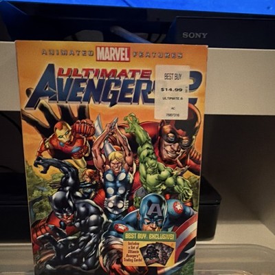 Marvel Ultimate Avengers 2 (DVD, Animated Feature) Captain America, LIONSGATE
