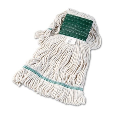 Boardwalk Super Loop Wet Mop Head, Cotton/Synthetic, 5'' Headband, Med Size