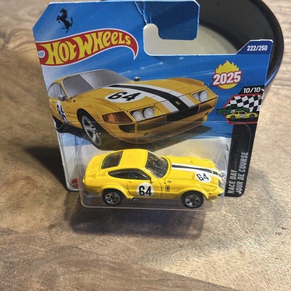 Hot Wheels Ferrari 365 GTB4 Competizione Neu 2025 Race Day 222/250 10/10-image