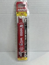 DIABLO 6 in. 8 TPI Steel Demon AMPED Carbide Reciprocating Saw Blade (2-Pack)