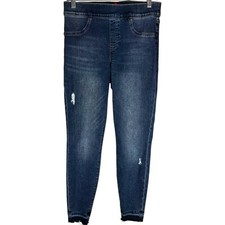 Spanx Distressed Skinny Jeans 20203Q Women's Size Medium Excellent Condition