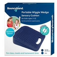 Bouncy Bands Wedge Wiggle Seat Sensory Cushion 10  Square 