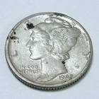1942 Mercury Dime ~ FINE DETAILS~ 90% Silver #4644