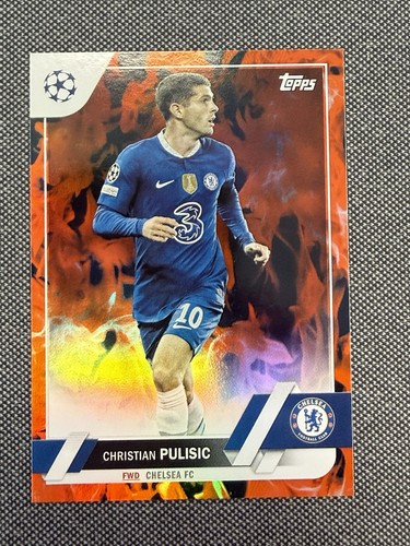 2022-23 Topps UEFA Club Competitions - Christian Pulisic #144 Inferno Foil