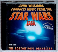 💡 Cd - Star Wars Saga / The Boston Pops Orchestra / John Williams ( P.1997 )