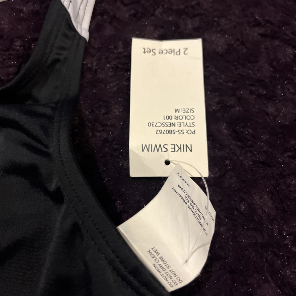 Nike Swim Top Talla Mediana 10 a 12 Años Niñas Foto 2 de 4