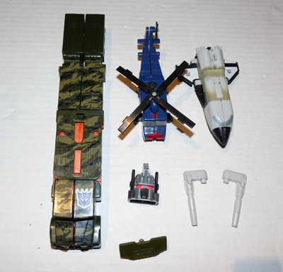 TRANSFORMERS ROBOTS IN DISGUISE RID RUINATION LOT OF 3 & PARTS HASBRO 2001