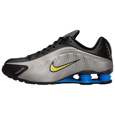 [IO8134-001] -Men- Nike Shox R4 Running Shoes Men's Gray Black