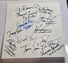 Dawn of the Dead Signed 1978 Cut x11 - Romero Savini Foree Ross Crawford +++