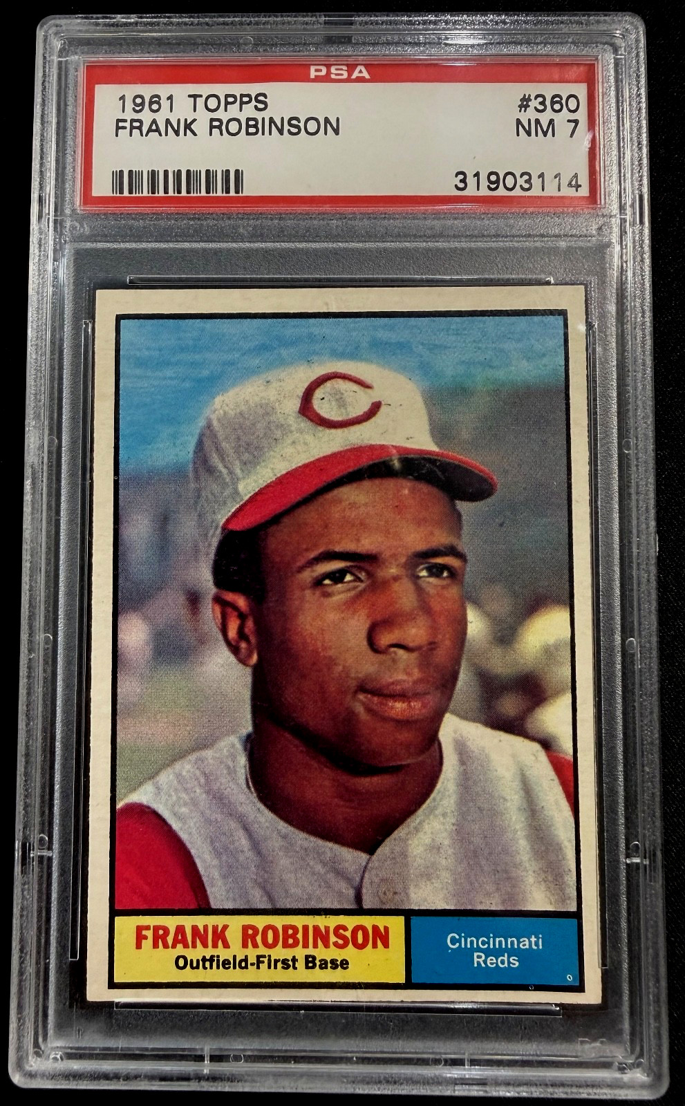 1961 Topps - Frank Robinson #360 PSA 7