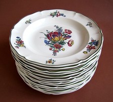 1 Assiette Creuse 25 cm décor Vieux Strasbourg 1562 Villeroy & Boch Mettlach
