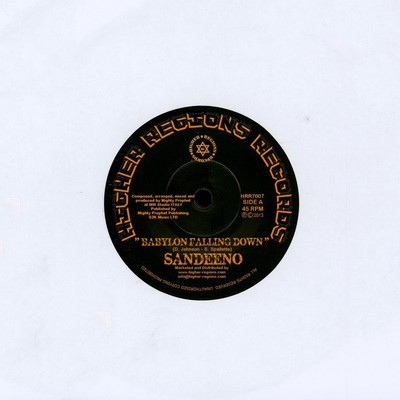 Sandeeno / Mighty Prophet - Babylon Falling Down / Dub (Vinyl 7'' - Original)