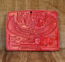 Authentic Ancient Egyptian Antiques Stone Egyptian painting of Isis Egyptian BC