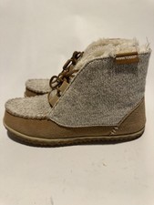 Minnetonka Women's Moccasin Torrey Pile-Lined Slippers Ankle Boots Size 8