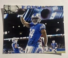 AMON RA ST BROWN SIGNED 8x10 PHOTO DETROIT LIONS AUTOGRAPHED COA