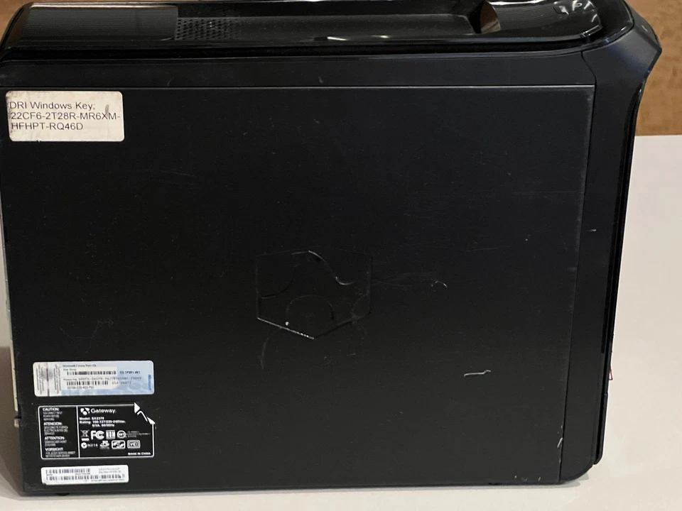 Gateway SX2370 AMD Quad-Core A6-3600 Radeon HD 6530D Graphics 4GB RAM - NO HDD - Image 4 of 4