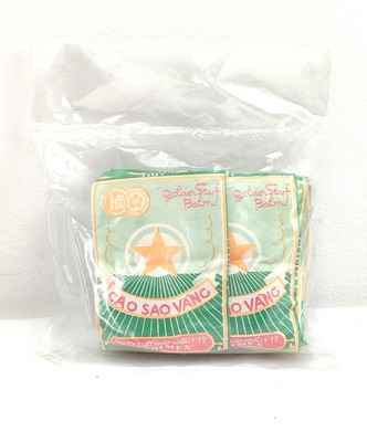 10 Pcs Soviet New Golden Star Balm Vietnamese Essential Oil 3g Cao Sao Vang USSR