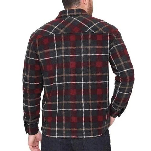 NWT BC Clothing Heritage Waffled Flannel Shirt Jacket Mens Red Plaid Sz XXL (33) image 3