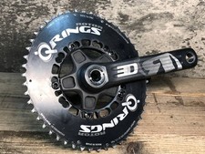 ROTORE Q ANELLI 3D 30 guarnitura 6,69 pollici 50/34T 1,18 pollici mandrino ricambi ciclismo